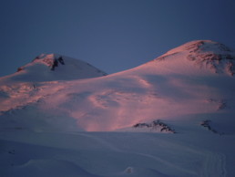 Mt. Elbrus at sun set